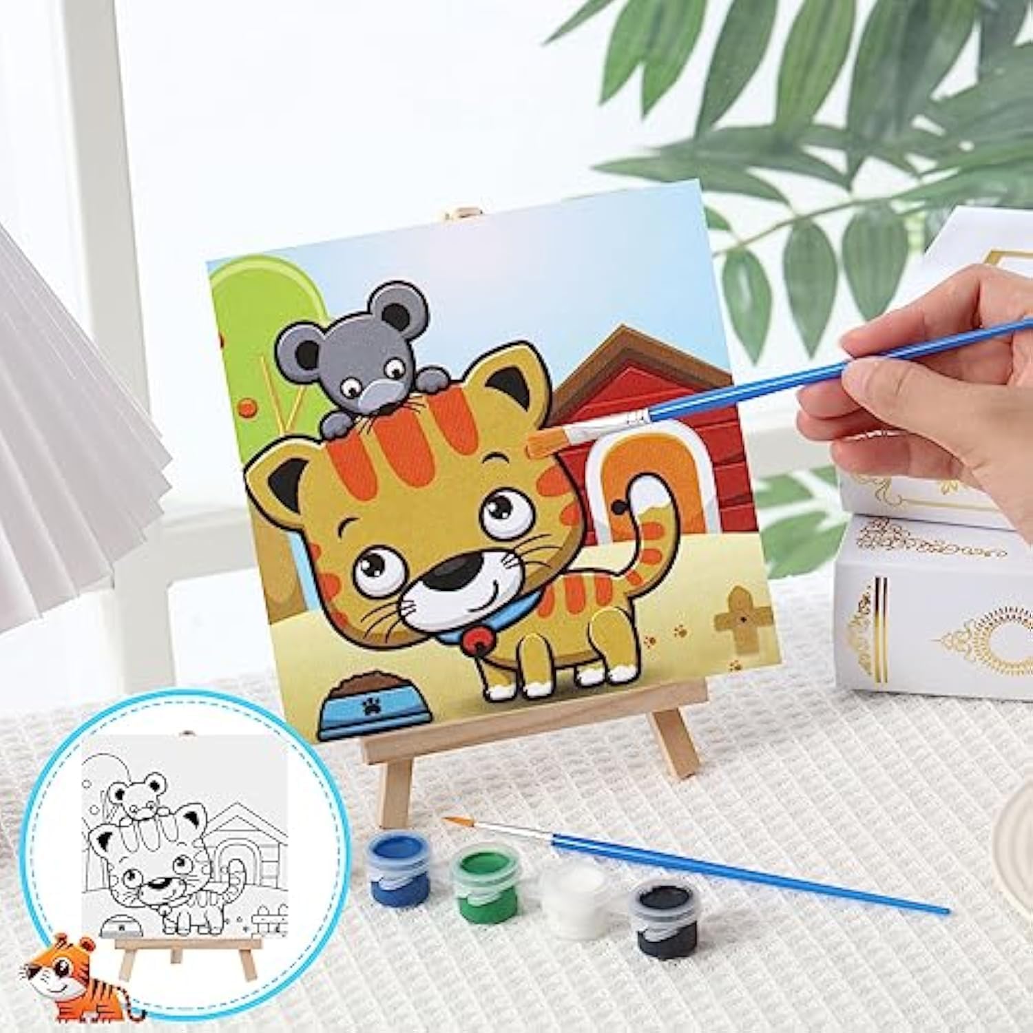 Kids Canvas Coloring - Snapshot Corner (1)