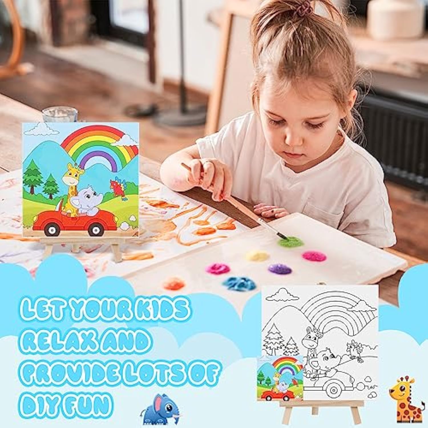 Kids Canvas Coloring - Image 2