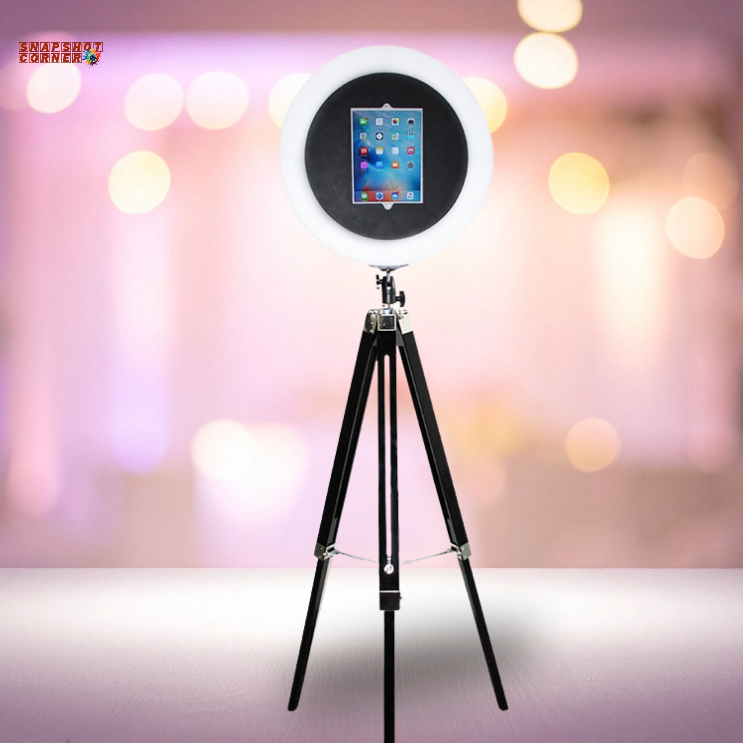Halo Light Photo Booth Rental