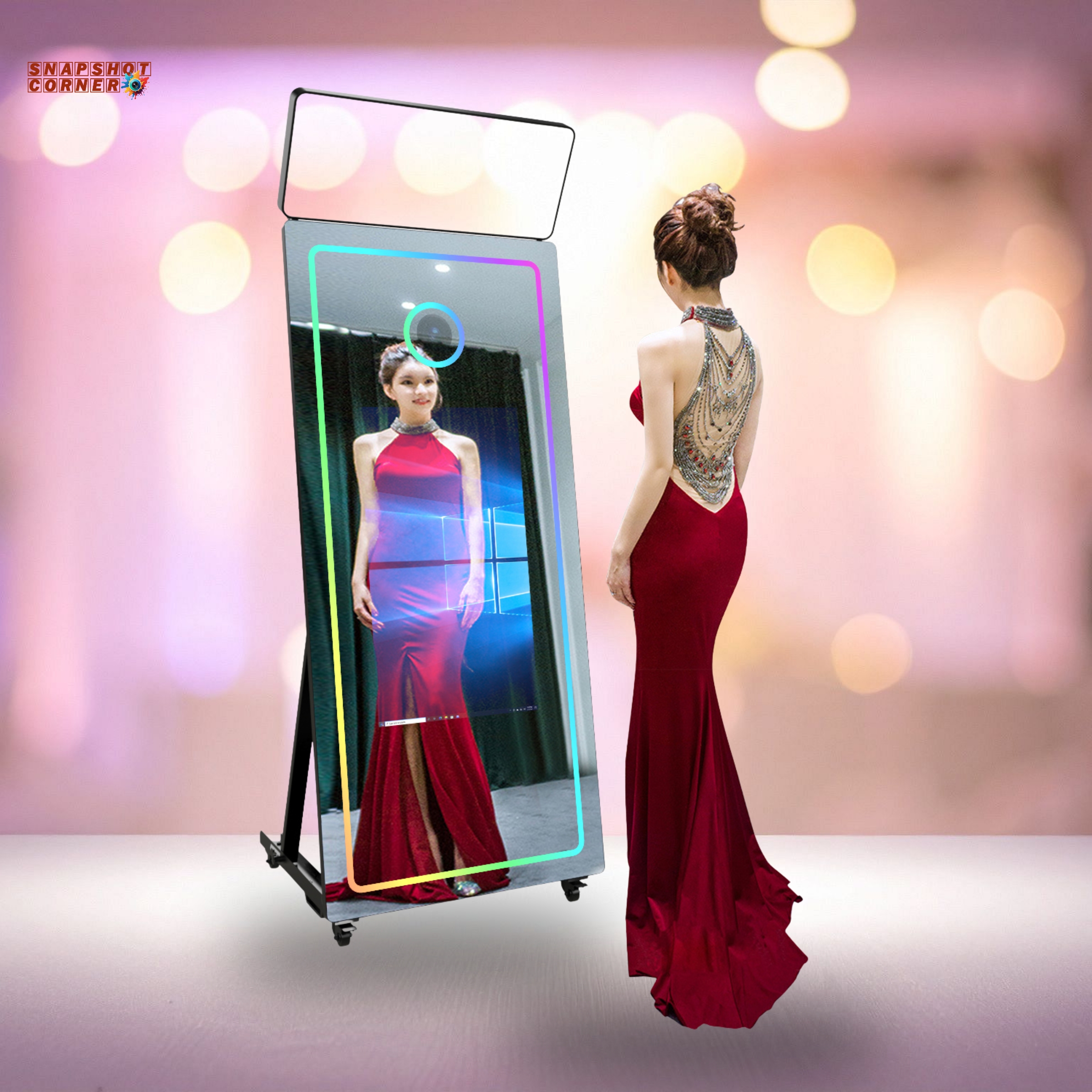 Classic Frame Mirror Booth